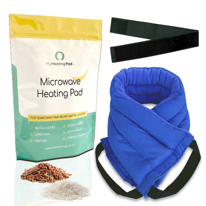 My Heating Pad - Multipurpose Microwave Heating Pad with an elastic fastener for hands-free application