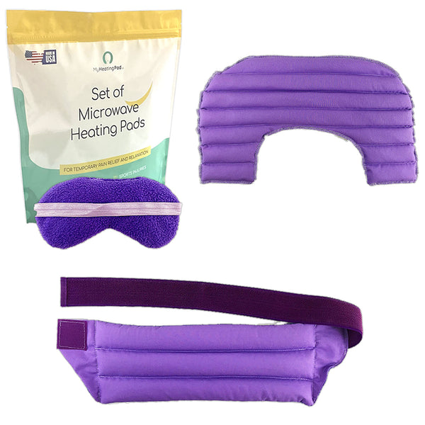 Value Set of 3 Best Selling Microwavable Heating Pads - My Heating Pad –  MyHeatingPad.us