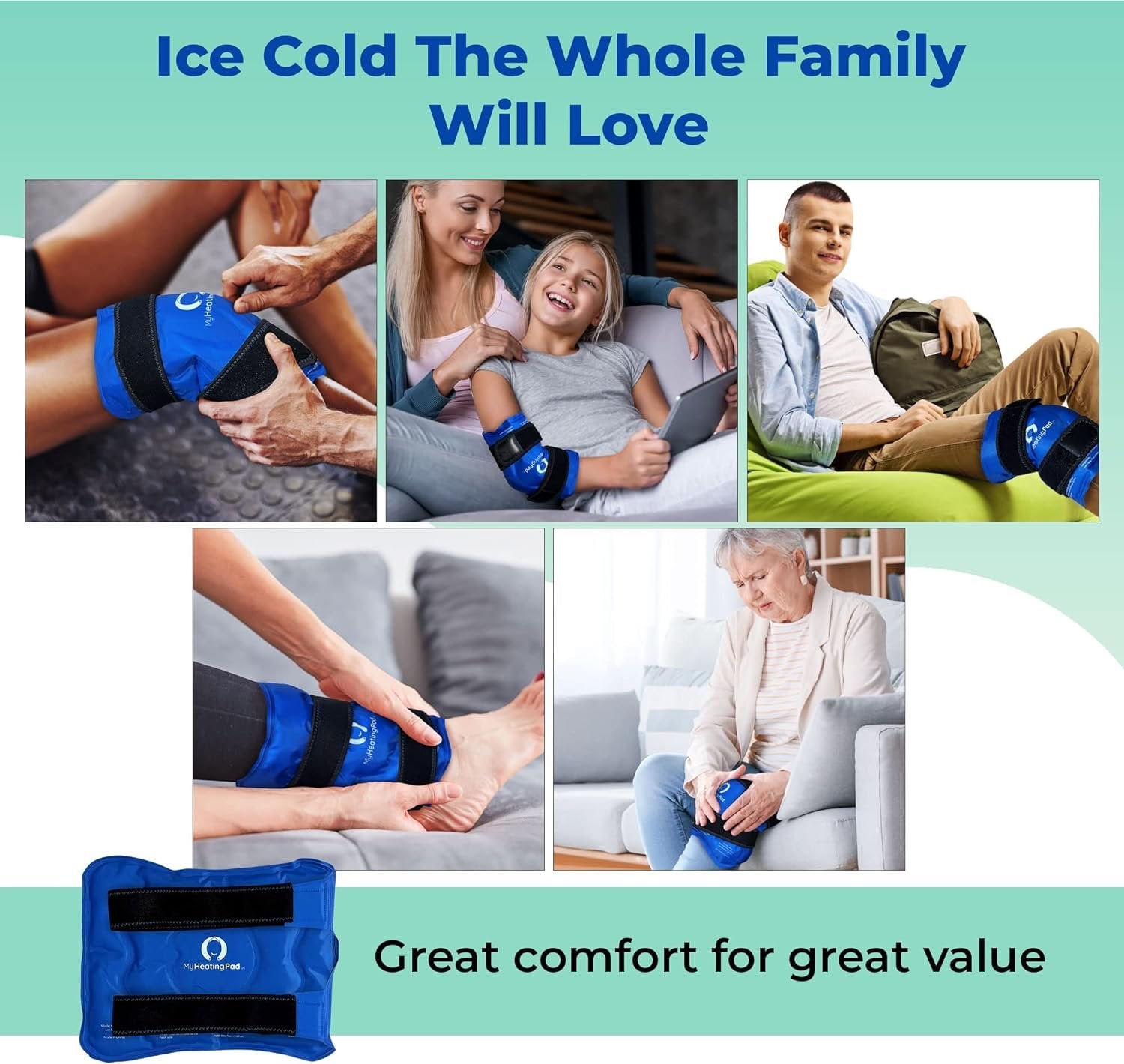 MHP Knee & Elbow Gel Ice Pack