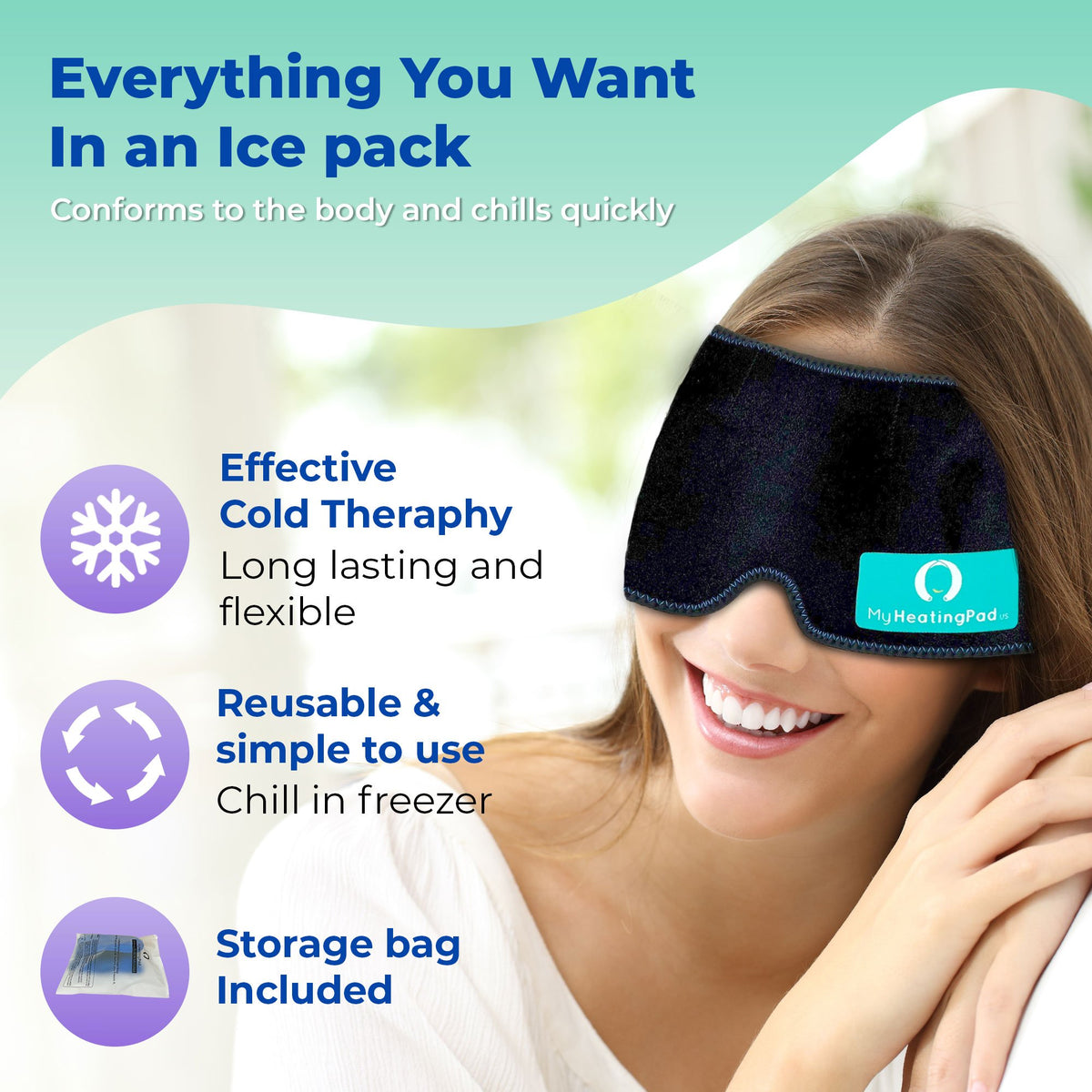 MHP Gel Head Ice Pack